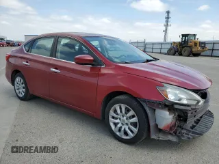 2016 Nissan Sentra S with VIN 3N1AB7AP4GL653658, listed as a Copart auction lot 53493495 with 122,748 mi miles and Salvage Title. Bid and sale history available at carsss.com. Image 4.