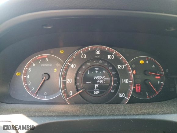 2017 Honda Accord Sedan Sport with VIN 1HGCR2F53HA273930, listed as a Copart auction lot 52226455 with 148,045 mi miles and Salvage Title. Bid and sale history available at carsss.com. Image 9.