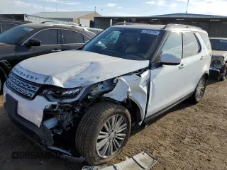 2017 Land Rover Discovery HSE with VIN SALRRBBK7HA005301, listed as a Copart auction lot 72835724 with 85,739 mi miles and Salvage Title. Bid and sale history available at carsss.com. Image 1.