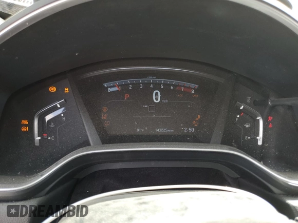 2019 Honda CR-V EX with VIN 5J6RW1H52KL002369, listed as a Copart auction lot 49259555 with 143,225 mi miles and Salvage Title. Bid and sale history available at carsss.com. Image 9.