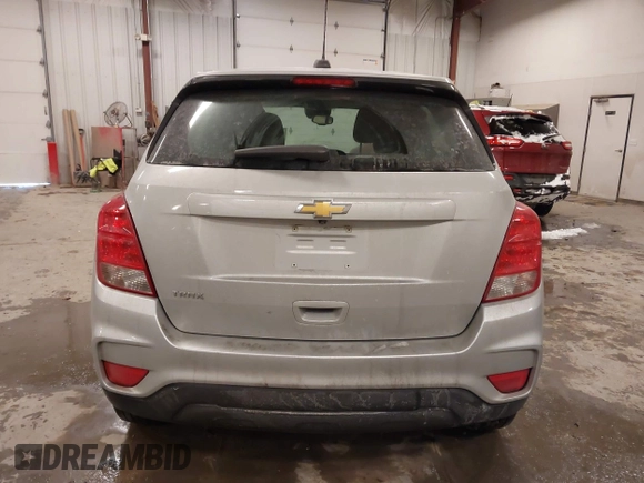 2019 Chevrolet Trax LS with VIN 3GNCJKSB7KL273602, listed as a IAAI auction lot 41391193 with 50,280 mi miles. Bid and sale history available at carsss.com. Image 16.