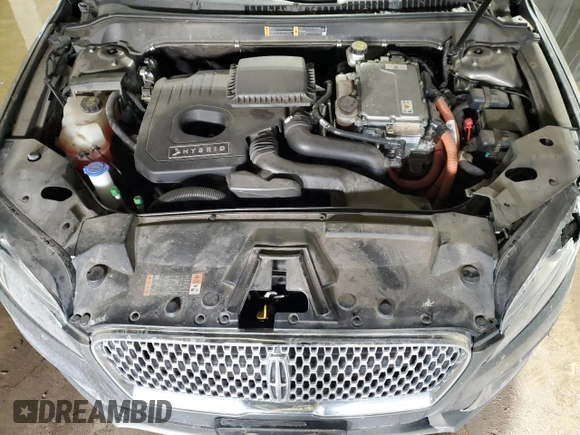 2017 Lincoln MKZ Hybrid Select with VIN 3LN6L5LU8HR626710, listed as a Copart auction lot 44447365 with 54,877 mi miles and Salvage Title. Bid and sale history available at DreamBid. Image 11.