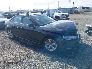 2018 Audi A4 Premium with VIN WAUDNAF43JA054291, listed as a IAAI auction lot 41745694 with 50,322 mi miles. Bid and sale history available at carsss.com. Image 1.