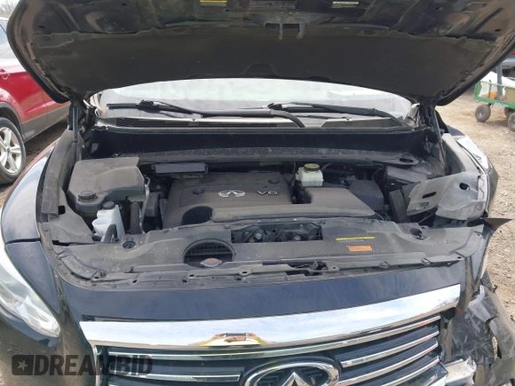 2014 Infiniti QX60 with VIN 5N1AL0MM4EC535228, listed as a IAAI auction lot 41900787 with 72,189 mi miles and . Bid and sale history available at carsss.com. Image 10.
