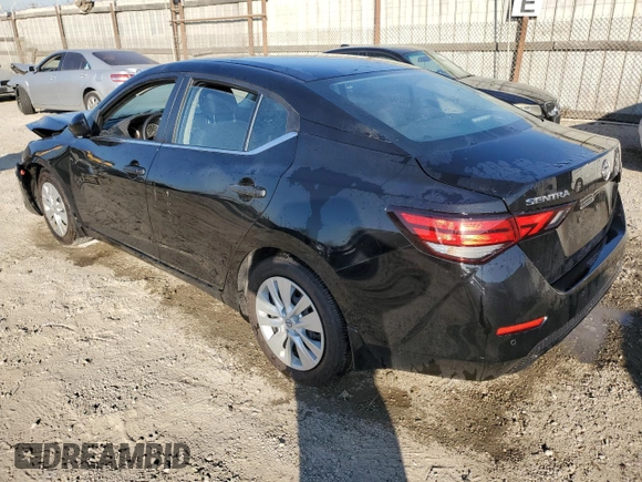 2024 Nissan Sentra S with VIN 3N1AB8BV2RY317533, listed as a Copart auction lot 41345885 with 2,399 mi miles and Salvage Title. Bid and sale history available at DreamBid. Image 2.