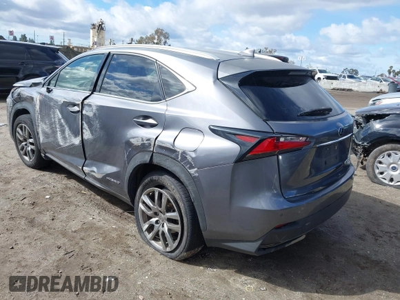2015 Lexus NX 300h z VIN JTJBJRBZ8F2014518, wystawiony jako IAAI lot #41730647 z przebiegiem 185 971 mil mil oraz . Historia ofert i sprzedaży dostępna na DreamBid. Obrazek 3.