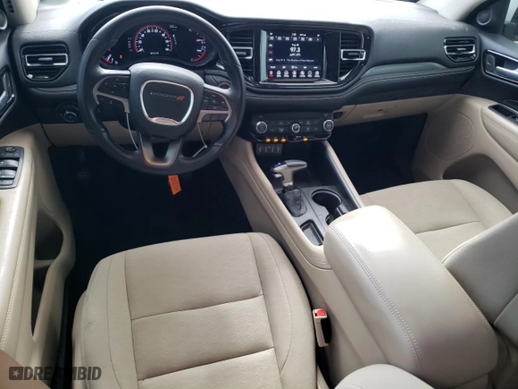 2022 Dodge Durango SXT with VIN 1C4RDHAG9NC158977, listed as a Copart auction lot 48378195 with 29,715 mi miles and Salvage Title. Bid and sale history available at carsss.com. Image 8.