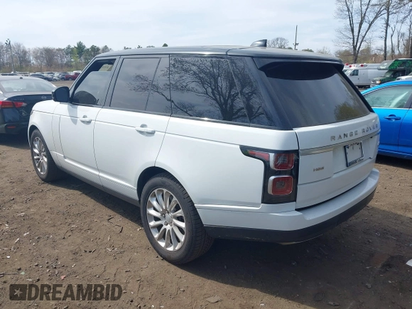 2019 Land Rover Range Rover HSE with VIN SALGS2SV4KA557464, listed as a IAAI auction lot 42115815 with 43,995 mi miles and . Bid and sale history available at DreamBid. Image 3.