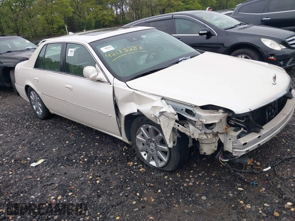 2010 Cadillac DTS 1SD z VIN 1G6KH5EYXAU121435, wystawiony jako IAAI lot #42175287 z przebiegiem Nie podano mil oraz . Historia ofert i sprzedaży dostępna na DreamBid. Obrazek 1.