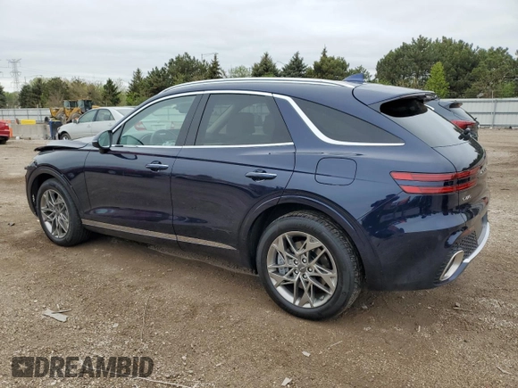 2025 Genesis GV70 2.5T with VIN 5NMMADTB2SH018019, listed as a Copart auction lot 55451745 with 8,645 mi miles and Salvage title. Bid and sale history available at DreamBid. Image 2.