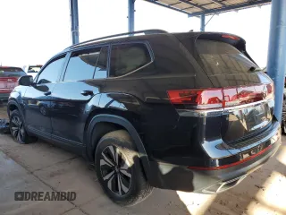 2024 Volkswagen Atlas SE with VIN 1V2LR2CAXRC577437, listed as a Copart auction lot 43693485 with 8,342 mi miles and Salvage title. Bid and sale history available at DreamBid. Image 2.