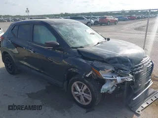 2021 Nissan Kicks S with VIN 3N1CP5BV7ML486591, listed as a IAAI auction lot 42049714 with 75,897 mi miles and . Bid and sale history available at DreamBid. Image 1.