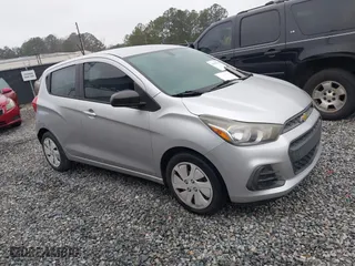 2016 Chevrolet Spark LS with VIN KL8CB6SA3GC587733, listed as a IAAI auction lot 41563025 with 124,324 mi miles. Bid and sale history available at carsss.com. Image 1.