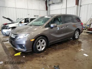 2019 Honda Odyssey EX-L with VIN 5FNRL6H72KB138520, listed as a Copart auction lot 52151145 with 89,777 mi miles and Non Repairable. Bid and sale history available at carsss.com. Image 1.