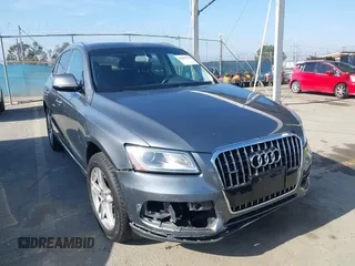 2015 Audi Q5 Premium Plus with VIN WA1LFAFP3FA100046, listed as a IAAI auction lot 42087914 with 67,260 mi miles and . Bid and sale history available at DreamBid. Image 1.