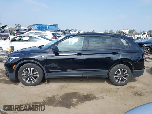 2024 Volkswagen Tiguan S with VIN 3VVRB7AX0RM055422, listed as a IAAI auction lot 42344755 with 20,670 mi miles and . Bid and sale history available at DreamBid. Image 15.