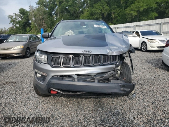 2018 Jeep Compass Trailhawk with VIN 3C4NJDDB3JT168841, listed as a Copart auction lot 59009415 with 130,752 mi miles and Salvage title. Bid and sale history available at DreamBid. Image 5.