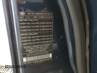 2013 Land Rover LR4 HSE with VIN SALAG2D46DA655264, listed as a Copart auction lot 47872325 with 153,026 mi miles and Salvage Title. Bid and sale history available at DreamBid. Image 13.