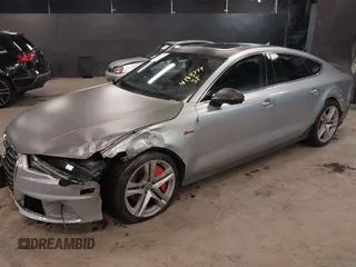 2018 Audi A7 Prestige with VIN WAU23AFC4JN034435, listed as a IAAI auction lot 41193774 with 61,833 mi miles. Bid and sale history available at carsss.com. Image 2.