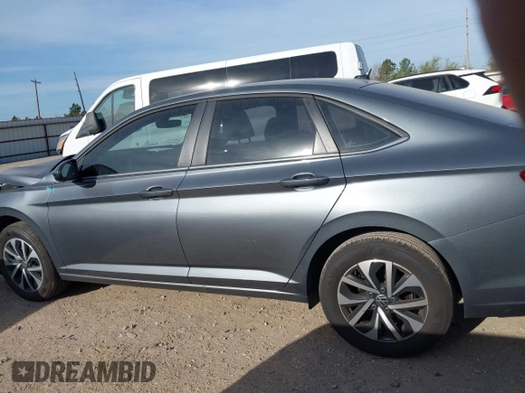 2024 Volkswagen Jetta S with VIN 3VW5M7BU0RM095394, listed as a IAAI auction lot 41819825 with 3,049 mi miles and . Bid and sale history available at DreamBid. Image 15.