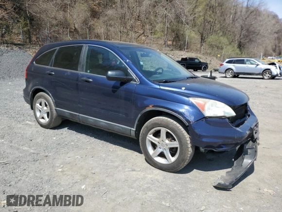 2010 Honda CR-V EX with VIN 5J6RE4H54AL016082, listed as a Copart auction lot 53850455 with 124,247 mi miles and Salvage Title. Bid and sale history available at carsss.com. Image 4.