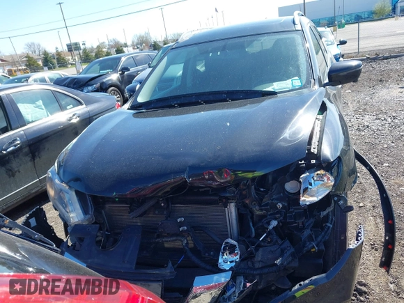 2017 Nissan Rogue SL with VIN 5N1AT2MV7HC844393, listed as a IAAI auction lot 42126002 with 105,280 mi miles. Bid and sale history available at carsss.com. Image 12.