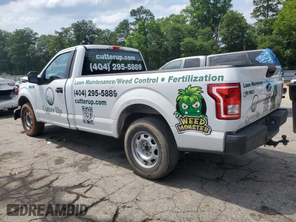 2016 Ford F-150 XL z VIN 1FTMF1C86GKD33955, wystawiony jako Copart lot #59916525 z przebiegiem 91 158 mil mil oraz Szkoda całkowita • Salvage title. Historia ofert i sprzedaży dostępna na DreamBid. Obrazek 2.