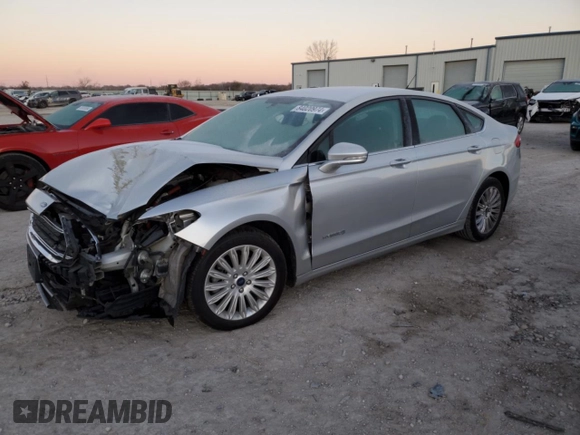 2015 Ford Fusion SE Hybrid with VIN 3FA6P0LU5FR199498, listed as a Copart auction lot 84020974 with 0 mi miles and Salvage Title. Bid and sale history available at carsss.com. Image 1.