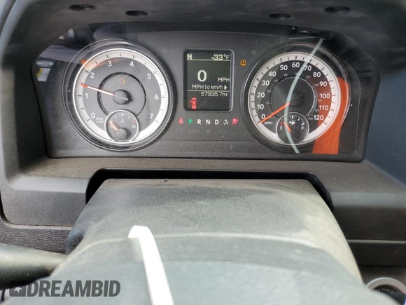 2021 Ram 1500 Tradesman с VIN 1C6RR6FG1MS530788, выставлен на аукционе Copart как лот 52682615 с пробегом 57 935 миль миль и Списание • Salvage title. История ставок и продаж доступна на DreamBid. Изображение 9.