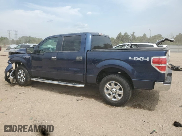 2013 Ford F-150 XL with VIN 1FTFW1EF9DFA51544, listed as a Copart auction lot 59418375 with 181,430 mi miles and Salvage title. Bid and sale history available at DreamBid. Image 2.