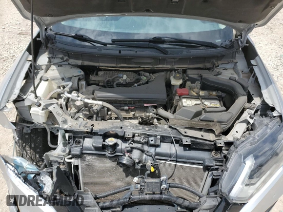 2017 Nissan Rogue SV with VIN 5N1AT2MVXHC876609, listed as a Copart auction lot 62271525 with 42,707 mi miles and Salvage title. Bid and sale history available at DreamBid. Image 12.