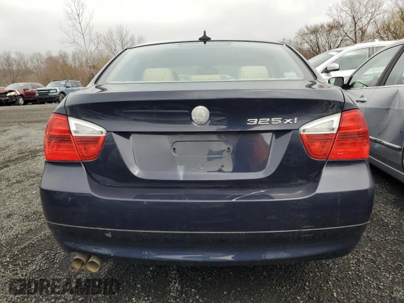 2006 BMW 3 Series 325xi with VIN WBAVD135X6KT80501, listed as a Copart auction lot 51793395 with 95,809 mi miles and Salvage Title. Bid and sale history available at DreamBid. Image 6.