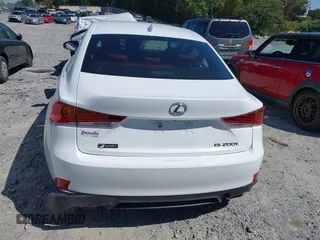 2017 Lexus IS 200t with VIN JTHBA1D29H5050318, listed as a IAAI auction lot 40234314 with 109,488 mi miles and . Bid and sale history available at DreamBid. Image 16.