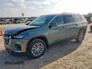 2023 Chevrolet Traverse LT Cloth with VIN 1GNERGKW3PJ108498, listed as a Copart auction lot 61243445 with 101,936 mi miles and Salvage title. Bid and sale history available at DreamBid. Image 1.