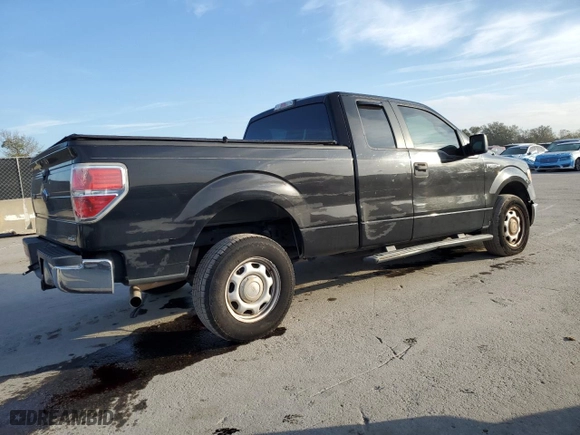 2014 Ford F-150 XL with VIN 1FTEX1CM6EFC27395, listed as a Copart auction lot 42989375 with 283,769 mi miles and Clean Title. Bid and sale history available at carsss.com. Image 3.