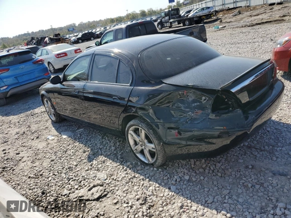 2005 Jaguar S-Type with VIN SAJWA03V251N28012, listed as a Copart auction lot 74417644 with 128,947 mi miles and Salvage Title. Bid and sale history available at DreamBid. Image 2.