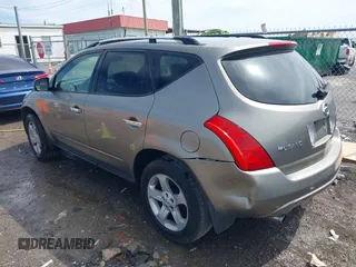 2003 Nissan Murano SL with VIN JN8AZ08T03W123375, listed as a IAAI auction lot 42084133 with 210,069 mi miles and . Bid and sale history available at DreamBid. Image 3.