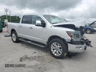 2020 Nissan Titan SL z VIN 1N6AA1ED1LN505973, wystawiony jako Copart lot #58721985 z przebiegiem 103 245 mil mil oraz Tytuł czysty. Historia ofert i sprzedaży dostępna na DreamBid. Obrazek 4.