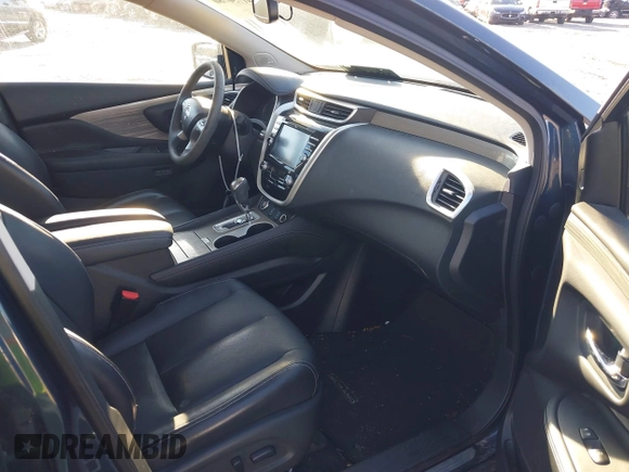 2016 Nissan Murano Platinum with VIN 5N1AZ2MG8GN120103, listed as a IAAI auction lot 41750780 with 28,516 mi miles. Bid and sale history available at carsss.com. Image 5.