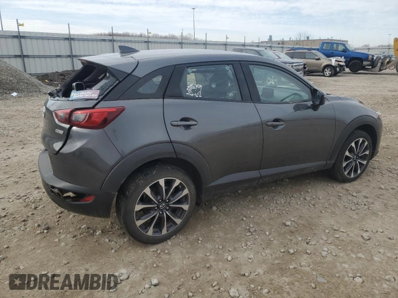 2019 Mazda CX-3 Touring with VIN JM1DKFC7XK0425624, listed as a Copart auction lot 48925815 with 63,563 mi miles and Non Repairable. Bid and sale history available at DreamBid. Image 3.