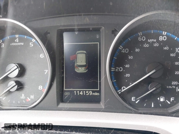 2018 Toyota RAV4 LE with VIN JTMBFREV4JJ742428, listed as a IAAI auction lot 41912813 with 114,159 mi miles. Bid and sale history available at carsss.com. Image 7.