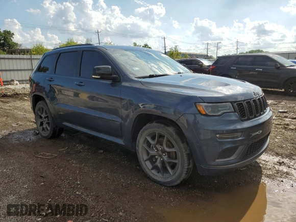 2020 Jeep Grand Cherokee Limited with VIN 1C4RJFBG8LC359679, listed as a Copart auction lot 61932225 with 28,247 mi miles and Salvage title. Bid and sale history available at DreamBid. Image 4.
