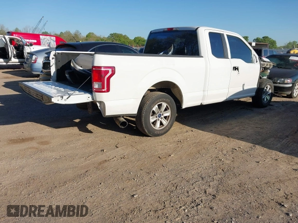 2016 Ford F-150 XL with VIN 1FTEX1CP9GFA58650, listed as a IAAI auction lot 42036538 with 104,698 mi miles and . Bid and sale history available at carsss.com. Image 4.