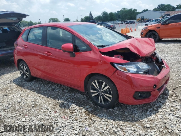 2018 Honda Fit EX с VIN 3HGGK5H8XJM722561, выставлен на аукционе Copart как лот 62837425 с пробегом Не указан миль и Списание • Salvage title. История ставок и продаж доступна на DreamBid. Изображение 4.