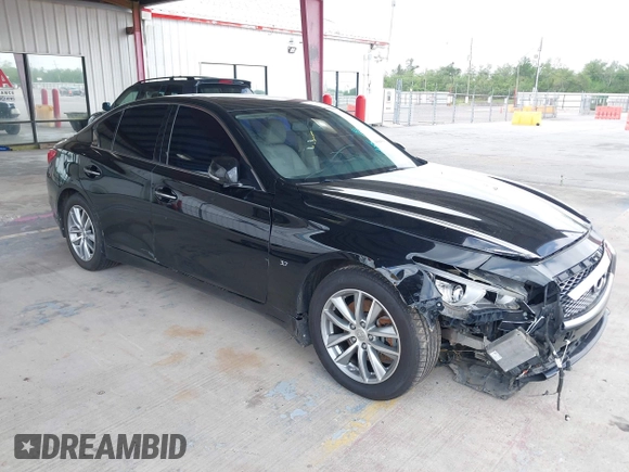 2015 Infiniti Q50 Premium with VIN JN1BV7AR1FM390739, listed as a IAAI auction lot 41865581 with 172,326 mi miles and . Bid and sale history available at DreamBid. Image 6.