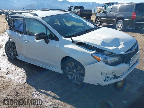 2016 Subaru Impreza Special Sports Premium с VIN JF1GPAP66G8277196, выставлен на аукционе IAAI как лот 41706425 с пробегом Не указан миль и . История ставок и продаж доступна на DreamBid. Изображение 1.