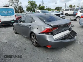 2019 Lexus IS 300 with VIN JTHBA1D20K5084901, listed as a Copart auction lot 59850105 with 102,466 mi miles and Salvage title. Bid and sale history available at DreamBid. Image 2.