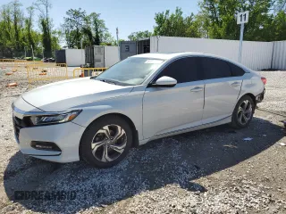 2018 Honda Accord EX with VIN 1HGCV1F49JA254530, listed as a Copart auction lot 54693715 with 118,834 mi miles and Salvage title. Bid and sale history available at DreamBid. Image 1.