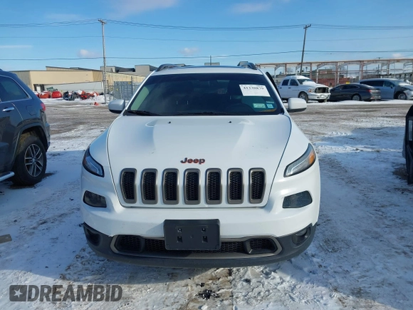 2016 Jeep Cherokee Latitude with VIN 1C4PJMCB7GW304109, listed as a IAAI auction lot 41330879 with 114,503 mi miles. Bid and sale history available at carsss.com. Image 12.
