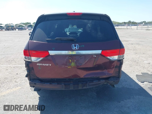2016 Honda Odyssey EX-L with VIN 5FNRL5H66GB103391, listed as a IAAI auction lot 41824067 with 68,672 mi miles and . Bid and sale history available at DreamBid. Image 16.
